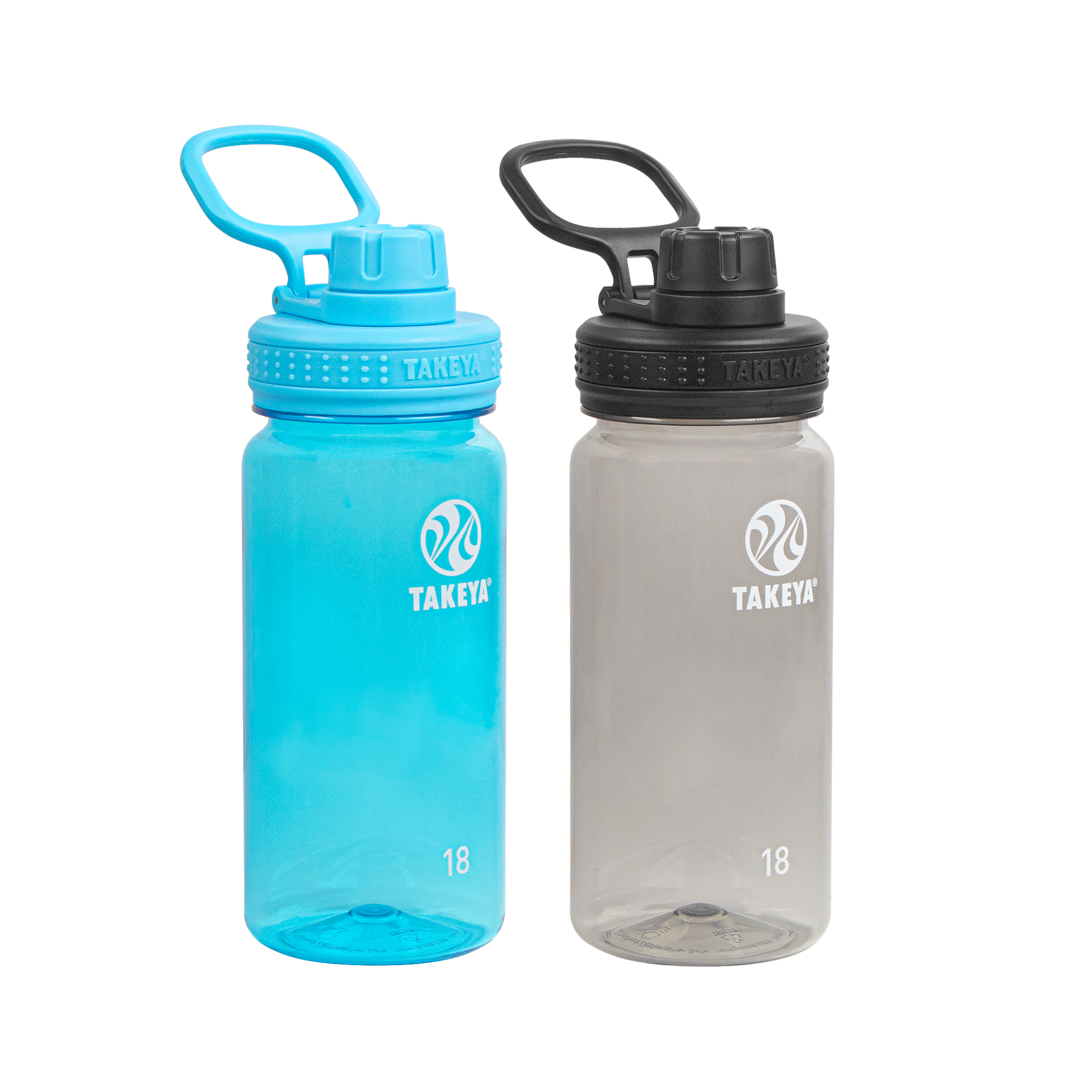 tritan-water-bottle-bundle-with-spout-lid-2-pack-g9 51476-Tritan-Spout-18-2pk-BreezyBlue-StormyBlack-Front_1.png
