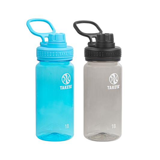tritan-water-bottle-bundle-with-spout-lid-2-pack-g9 51476-Tritan-Spout-18-2pk-BreezyBlue-StormyBlack-Front_1.png