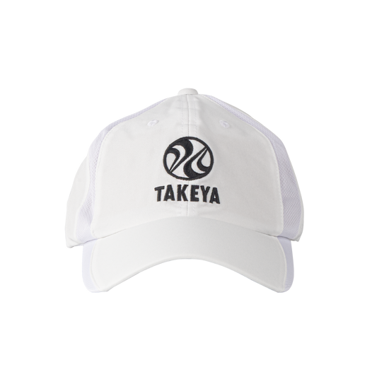 takeya-sport-vented-adjustable-hat-l5 97285-TK-PB-Hat-White-Front.png